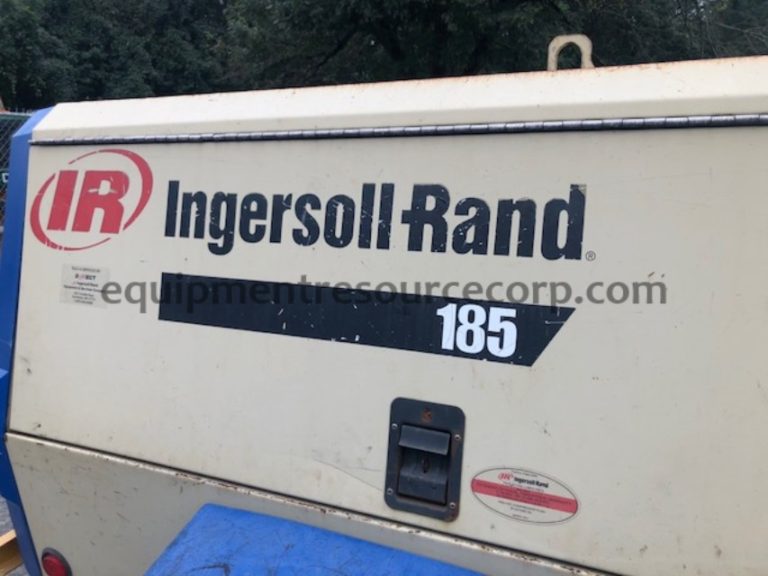 IngersollRand 185 Pull Behind Air Compressor 8,750.00 Equipment Resource Corporation