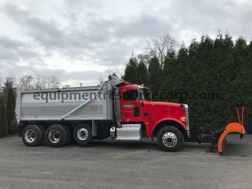 Sold 2015 Peterbilt Tri Axle Dump Truck 132 500 00 Equipment