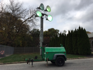 **SOLD** Ingersoll Rand Tow Behind Light Tower/Generator - $3,150