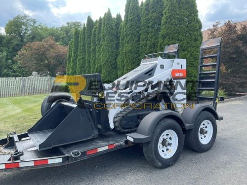2019 Bobcat MT85 Walk-Behind Skid Steer, NEW FORKS & 2020 MMDI Trailer Package - Image 14