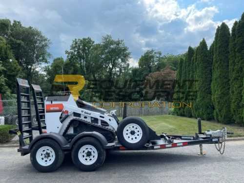 2019 Bobcat MT85 Walk-Behind Skid Steer, NEW FORKS & 2020 MMDI Trailer Package - Image 12