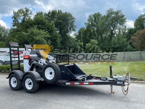 2019 Bobcat MT85 Walk-Behind Skid Steer, NEW FORKS & 2020 MMDI Trailer Package - Image 11