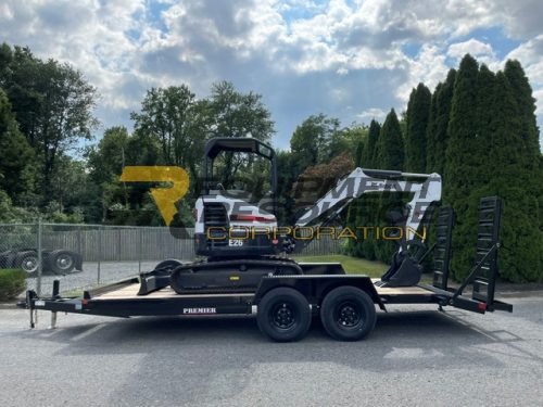 2015 Bobcat E26 Excavator & NEW 2026 Premier 10k Trailer Package