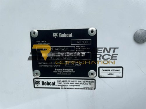 2021 Bobcat MT100 Walk-Behind Skid Steer Contractor Package - Image 4