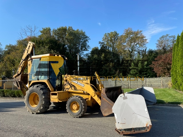 1995 John Deere 410D Backhoe/Loader Snow Package image