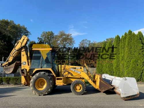 1995 John Deere 410D Backhoe/Loader Snow Package - Image 11