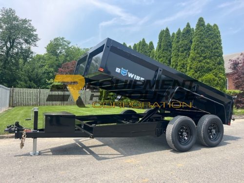 NEW 2026 Bwise 12ft Dump Trailer-$8,450.00 - Image 4