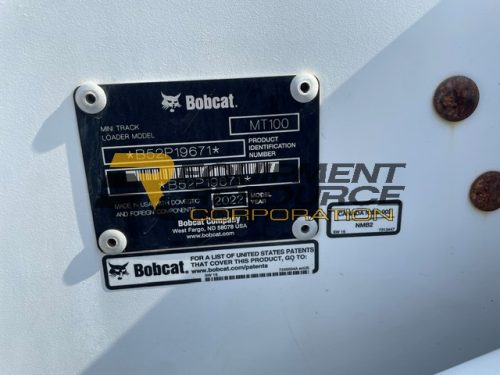 2022 Bobcat MT100 Walk-Behind Skid Steer Contractor Package - Image 3