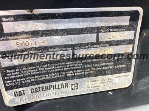 2010 CAT TL1055 Lift- $42,900.00 - Image 15