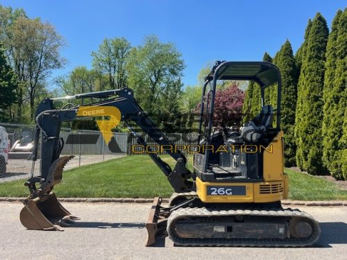 2020 John Deere 26G Excavator Contractor Package - Image 5