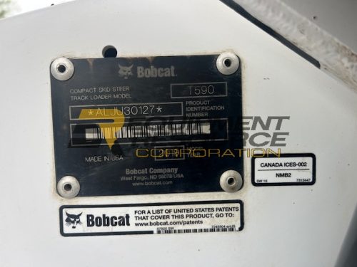 2019 Bobcat T590 Skid Steer Contractor Package - Image 4