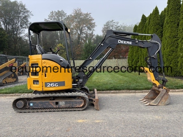 **SOLD**2021 John Deere 26G Excavator-$26,500.00