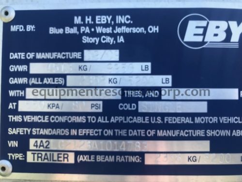 EBY 4 Horse Slant Trailer- Call For Pricing - Image 14