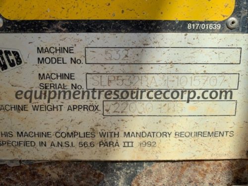 2003 JCB 532 Telehandler- $26,500.00 - Image 26