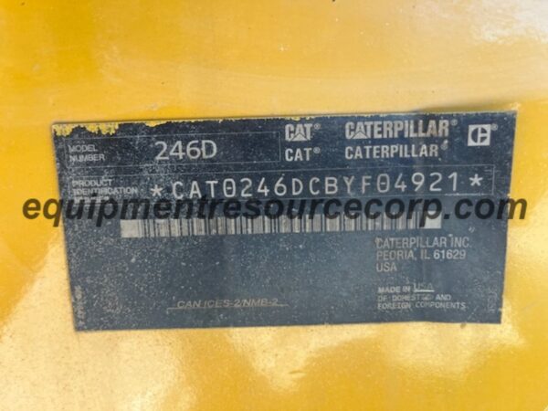 2019 CAT 246D Skid Steer- $36,250.00 - Image 14