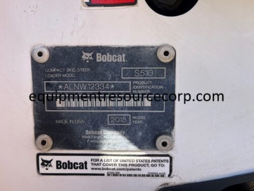 2015 Bobcat S510 Skid Steer- $18,750.00 - Image 6