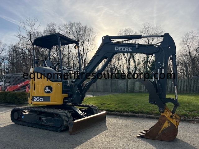 2021 John Deere 26G Excavator-$28,900.00
