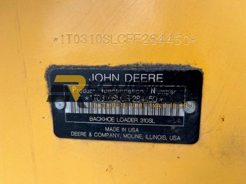 **SOLD* 2015 John Deere 310SL Backhoe/Loader- $49,500.00 - Image 14