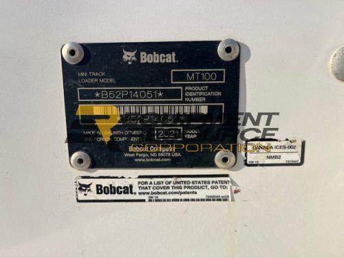 **SALE PENDING** 2021 Bobcat MT100 Walk-Behind Skid Steer-$24,500.00 - Image 9