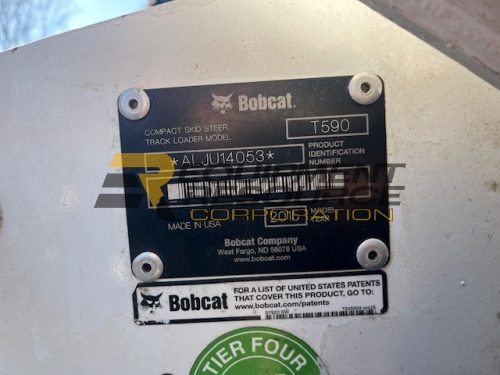 **SOLD** 2015 Bobcat T590 Skid Steer-$34,500.00 - Image 13