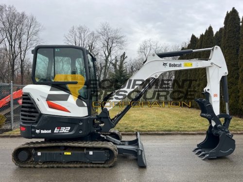 2019 Bobcat E32 Excavator-$36,900.00