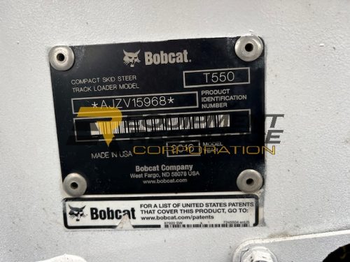 **SALE PENDING**2016 Bobcat T550 Skid Steer- $29,900.00 - Image 13
