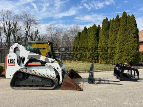 2012 Bobcat T190 Track Skid Steer Contractor Package - Image 7