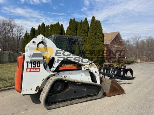 2012 Bobcat T190 Track Skid Steer Contractor Package - Image 8