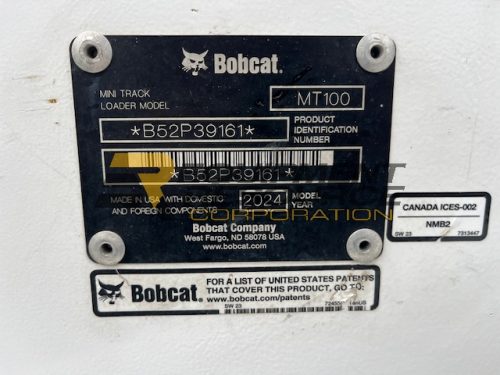 **SALE PENDING**2024 Bobcat MT100 Walk-Behind Skid Steer-$23,900.00 - Image 13
