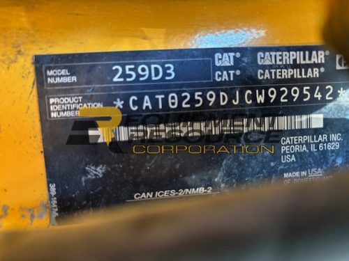 2023 CAT 259D3 Skid Steer-$41,500.00 - Image 25