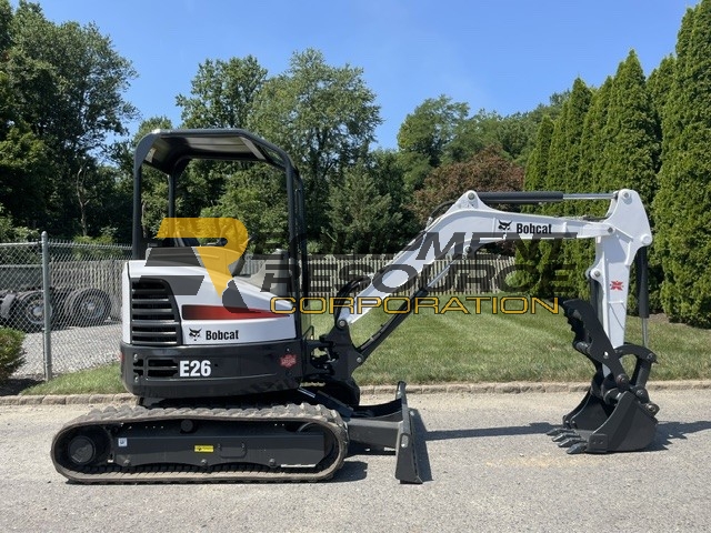 2015 Bobcat E26 Excavator- $27,500.00