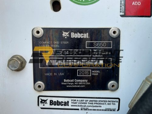2015 Bobcat S650 Skid Steer-$19,900.00 - Image 18
