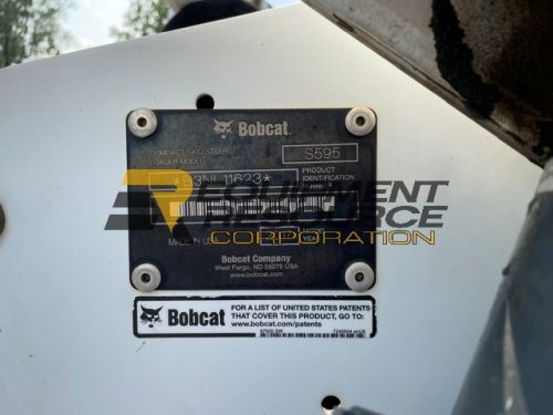 2017 Bobcat S595 Skid Steer-$29,500.00 - Image 2