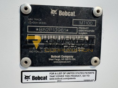 2021 Bobcat MT100 Walk-Behind Skid Steer-$25,900.00 - Image 7