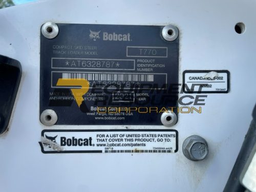 2021 Bobcat T770 Skid Steer-$43,900.00 - Image 15