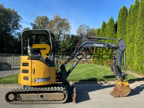 2016 John Deere 26G Excavator-$23,900.00
