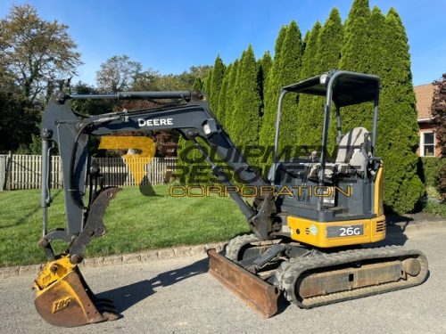 2016 John Deere 26G Excavator-$23,900.00 - Image 8