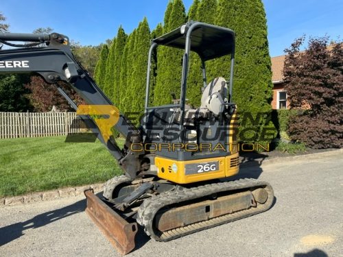 2016 John Deere 26G Excavator-$23,900.00 - Image 9