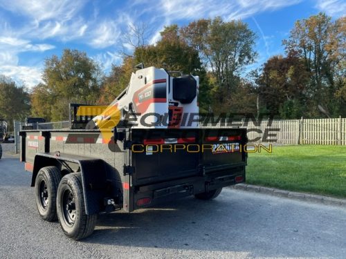 2022 Bobcat MT100 Walk-Behind Skid Steer & NEW 2026 Premier Trailer PACKAGE - Image 6