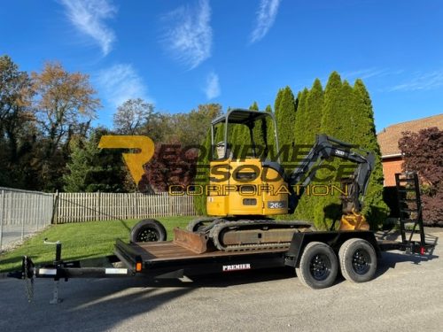 2016 John Deere 26G Excavator & NEW 2026 Premier Equipment Trailer PACKAGE - Image 2