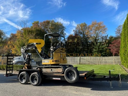2016 John Deere 26G Excavator & NEW 2026 Premier Equipment Trailer PACKAGE - Image 5